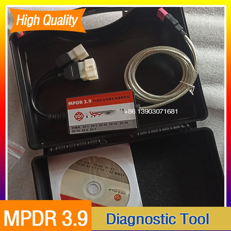 

Hitachi Excavator Heavy Duty Electronics Diagnostic Tool MPDR 3.9 Vesion EX ZAX Series