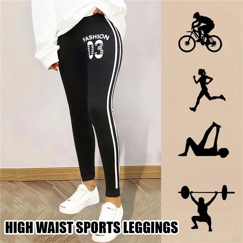 Fashion Women Spring Casual Jeggings Large Size Jeans Leggings High Waisted Tummy  Control Slim Leggins Seamless Skinny Trousers