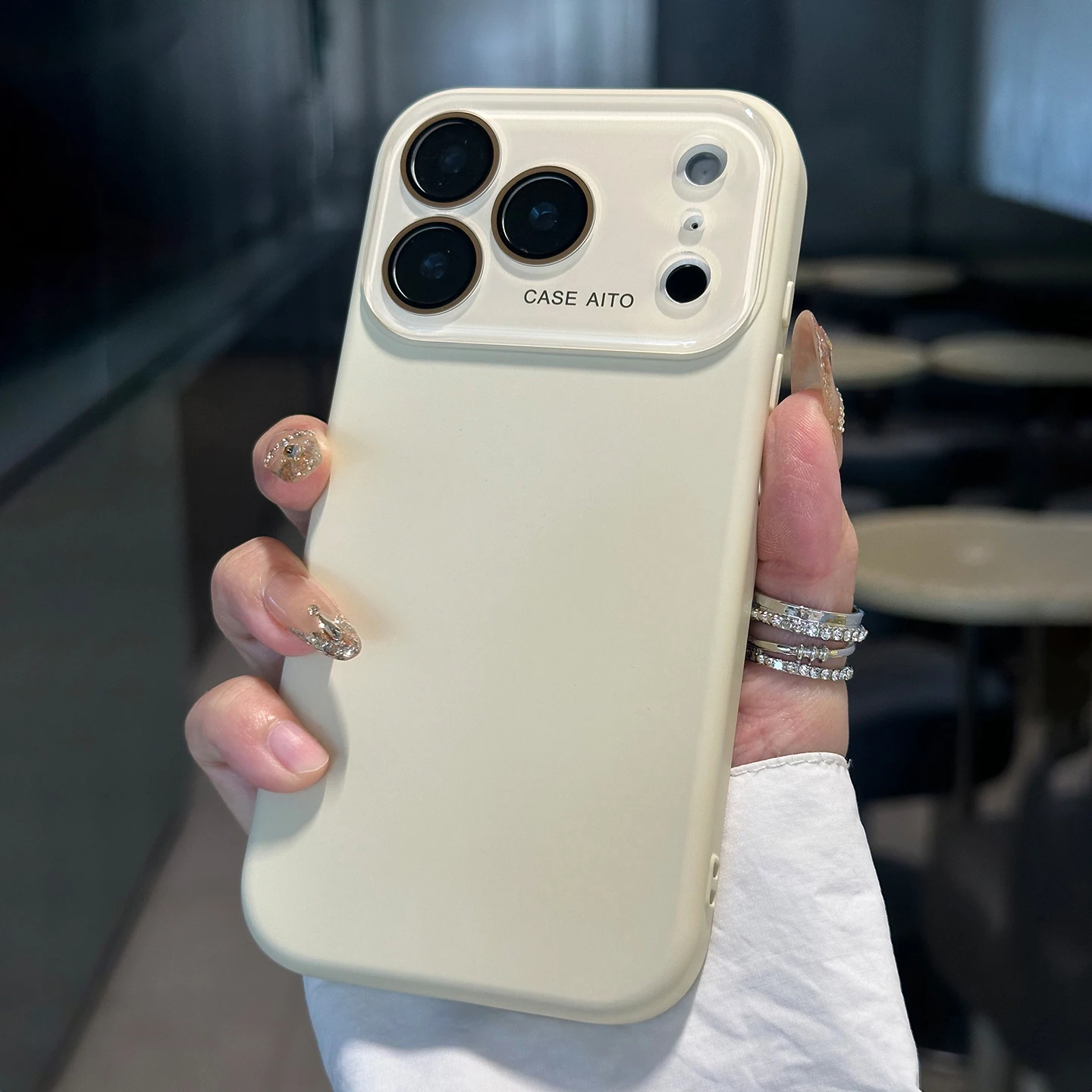 Official Liquid Silicone Shockproof Candy Soft Matte Phone Case with Camera Protection