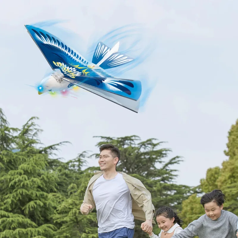 Children Electric Hand Throwing Flying Bird Funny Kids Luminous Gesture Induction Hovering Flying Machine Rechargeable Toy Gift 3