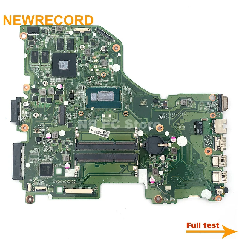 

For Acer Aspire E5-573G NBMVG11003 DA0ZRTMB6D0 Laptop Motherboard I5-5200U CPU 940M Video Card Main Board