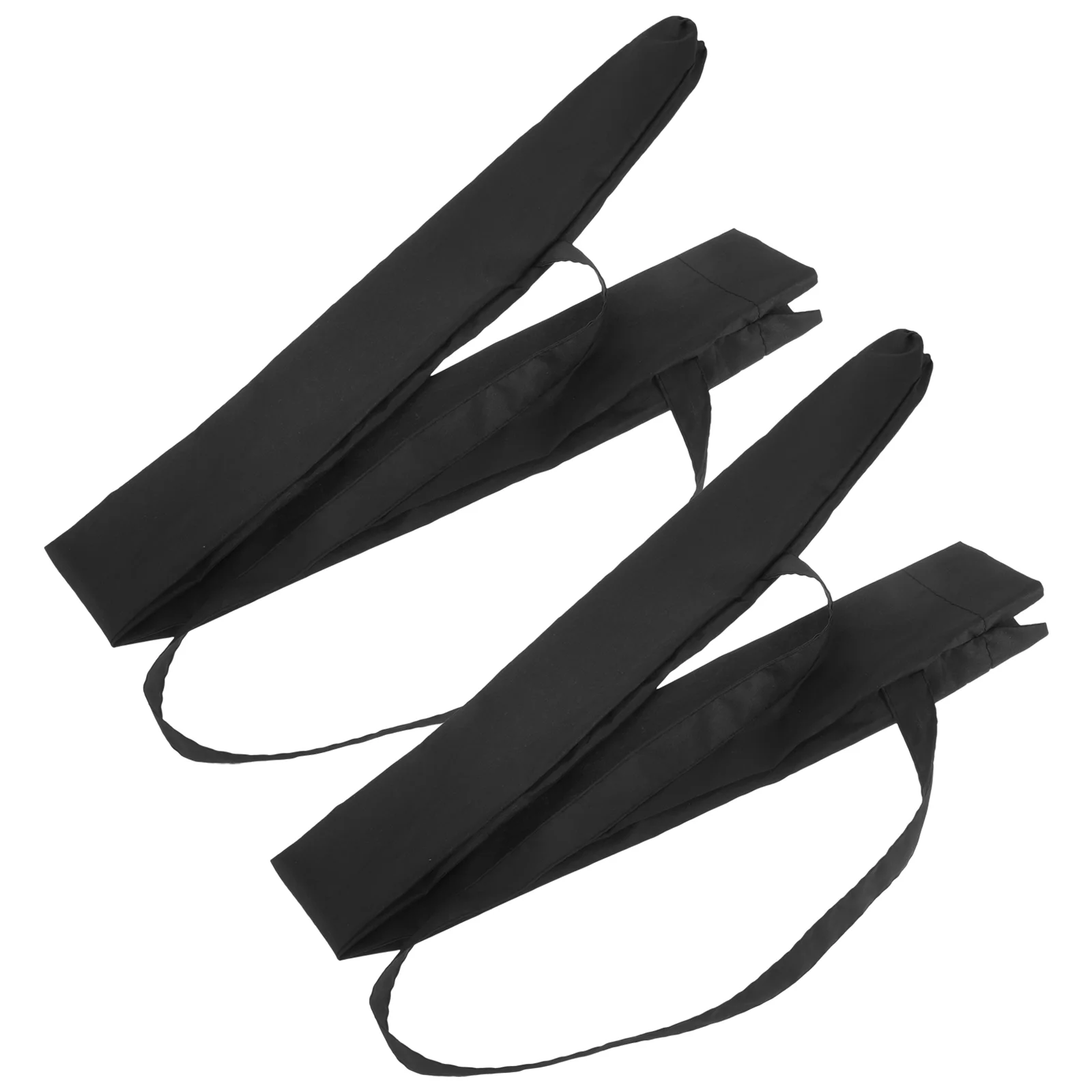 2Pcs Umbrella Storage Bag Sleeve Waterproof Long Umbrella Sleeve Carry Pouch with Strap