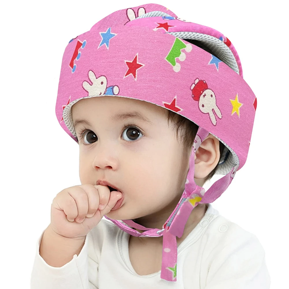 Casco Bebe Golpes, IULONEE Casco Protector Infantil Sombrero Gorra