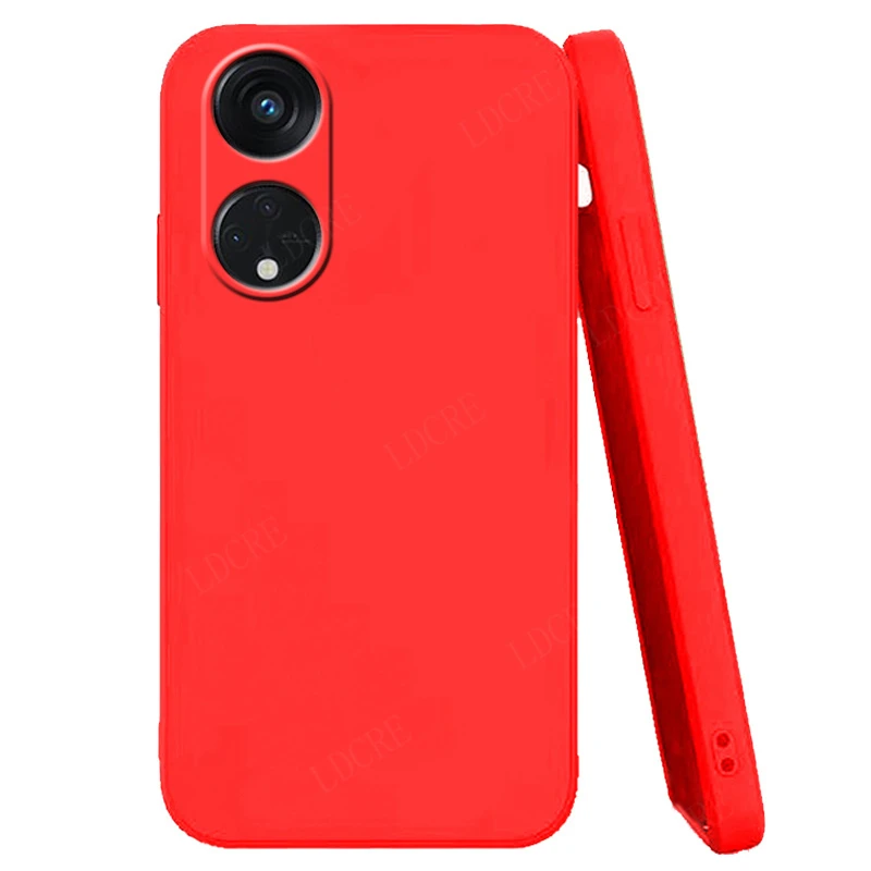 Funda Silicona Líquida Ultra Suave Oppo A78 5g Color Roja con Ofertas en  Carrefour