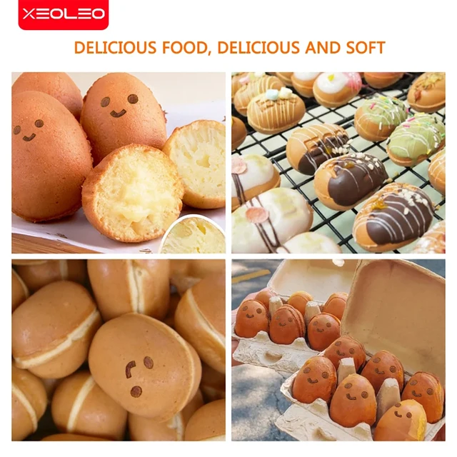 맛있고 독특한 계란 모양 와플을 위한 이상적인 대안