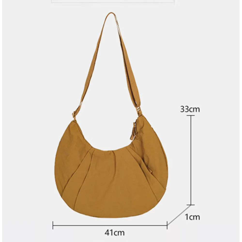 Women's Large Capacity Crossbody Shoulder Bag Simple Tote Bag_voghion.com
