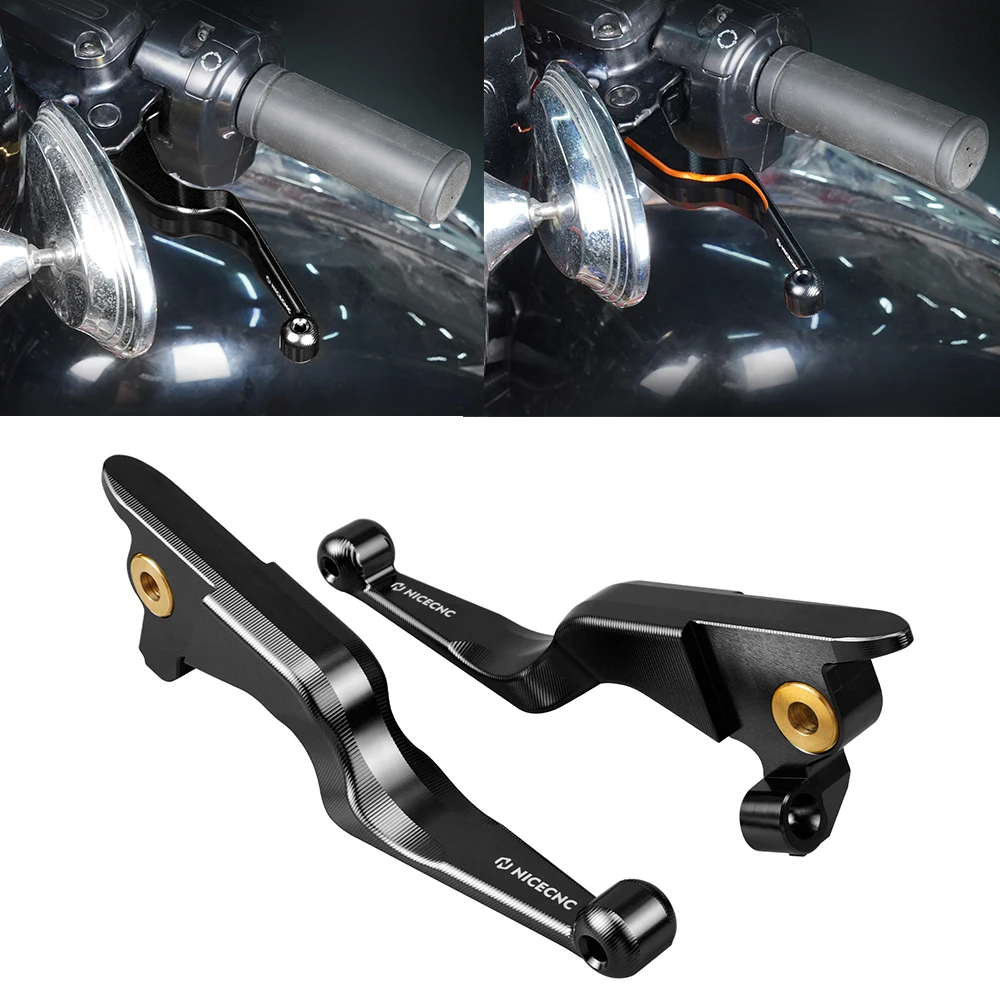 

Brake Clutch Lever For Harley Touring 2017-2020 Road King FLHP FLHRC Electra Glide FLHT Street Glide FLHX Road Glide Ultra FLTRU