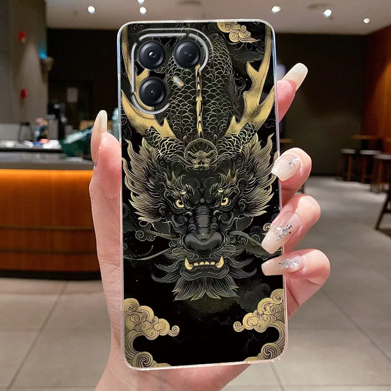 Aesthetic Luxury Soft Silicone Transparent TPU Phone Case Back Cover