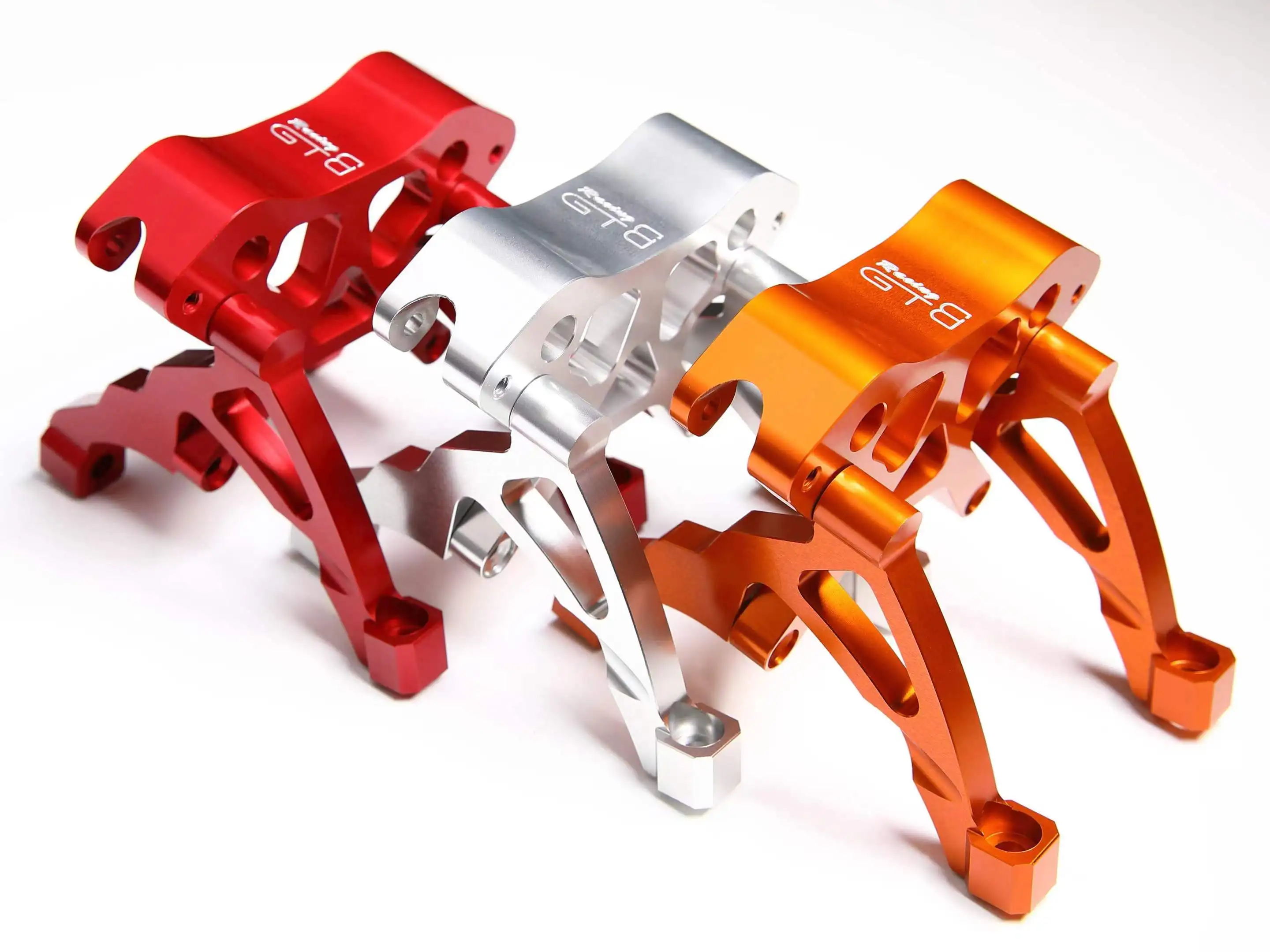 GTB CNC Aluminium Baja Vordere Stoßdämpferhalterung für 1/5 RC Auto HPI km rv Baja 5b ss Upgrade-Teil