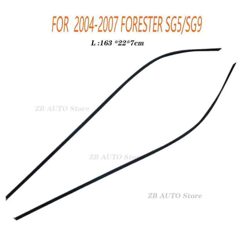 For FORESTER SG5/SG9 2004-2007 Window visors Rain water prevention; Covering the sunlight; Anti fog; Snow prevention