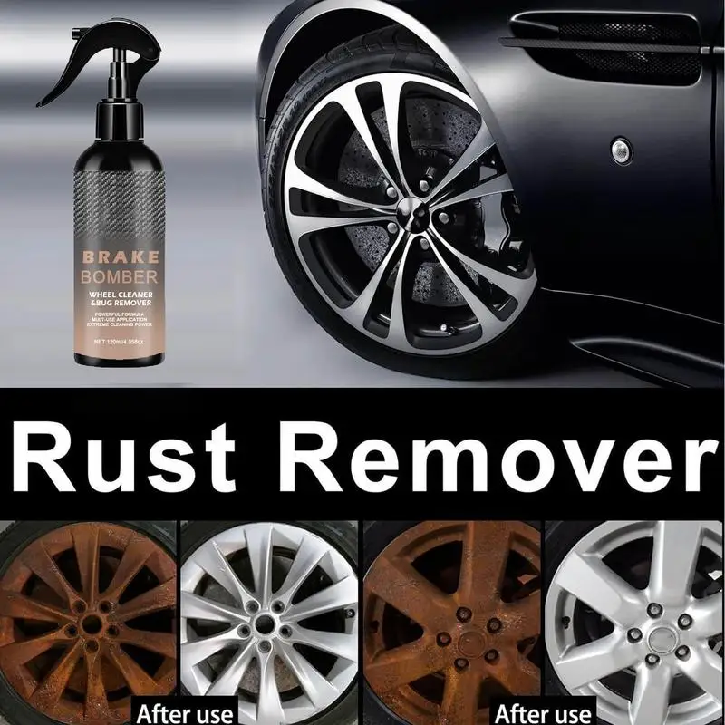 Auto Rust Remover Spray Metal Rust Remover 120ml Quick Acting  Multifunctional Surface Safe & Professional Car Wheel Cleaner Spra -  AliExpress