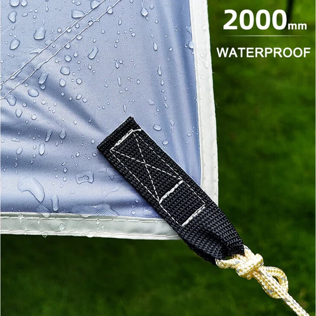 Nagy Kempingtámsai 5,2X4,5 M Sátor Tarp Vízálló Oxford Kültéri Légylap Napellenző Napfény Napfényes Lombkorona - Image 3