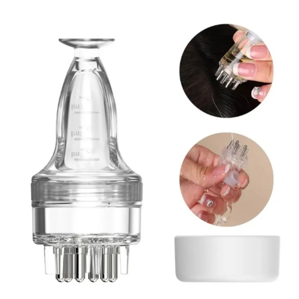 

Portable Scalp Applicator Liquid Comb Mini Massage Comb Essential Oil Liquid Guiding Massager Anti Hair Loss Scalp Care Tools