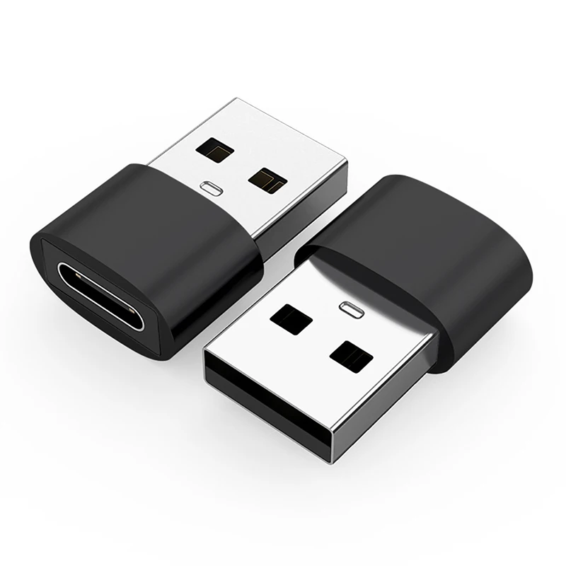 OTG Adapter 2Pcs USB To Type C Male To Micro Type-c Female Converter For Macbook Samsung S20 USBC