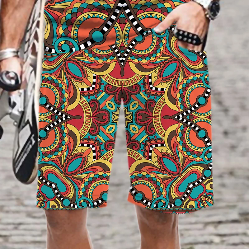 

Oversized Beach Swimsuit Loose Men's Shorts 3D Printed Men/Women Fashion Man Mens Clothing Elastic Waist Casual Swimming Pattern