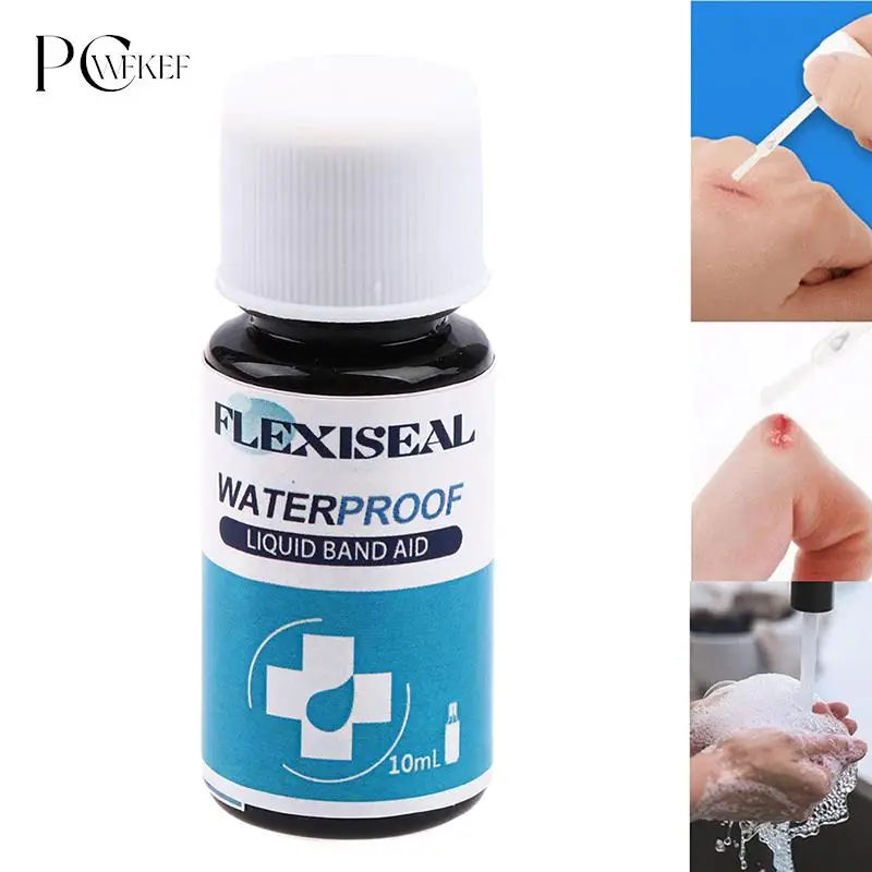 10ml Flüssigkeit Dressing Transparent Wasserdichte Verband Desinfektion Wunde Blutstillende Klebstoff Wundheilung Gel Flüssigkeit Band-hilfe