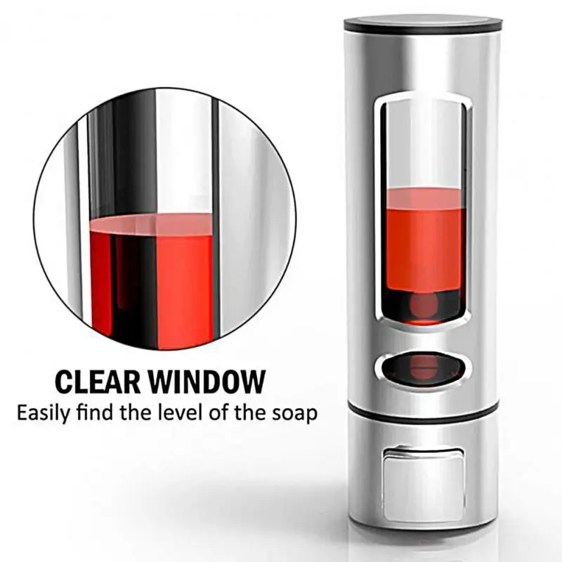 Single double 500 1000Ml Soap Dispenser Wall Mount Shower Bath Shampoo Dispenser Bathroom Accessories Soap and Gel