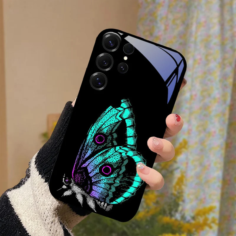 Premium Tempered Glass Phone Case - Ultra-Durable Hard PC Protective Cover
