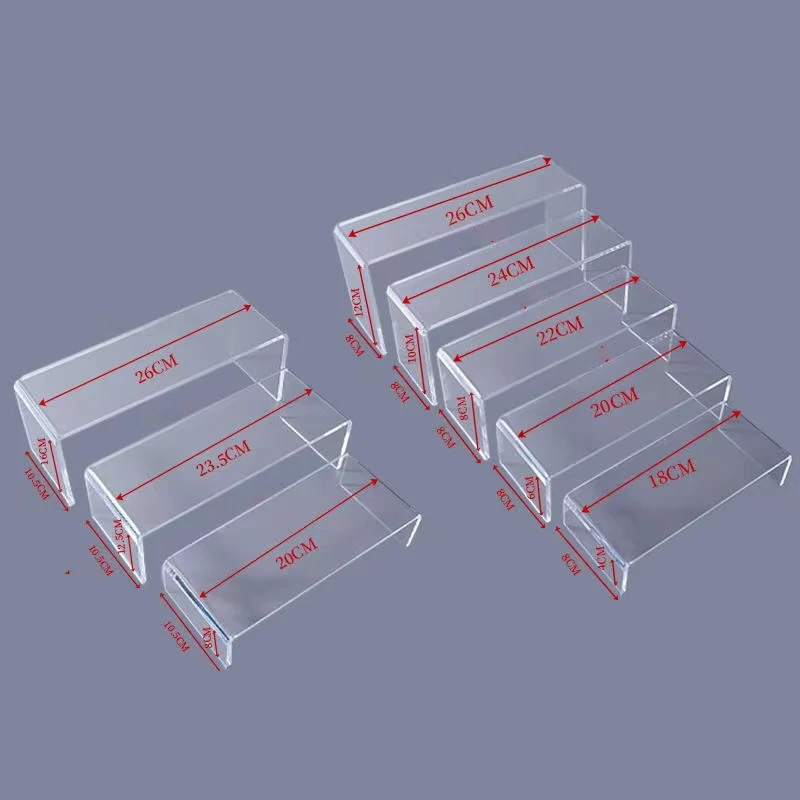 Boîte De Vitrine En Acrylique Blanc à 4 étages - Pour Figurines LEGO, Empilable, Anti-poussière