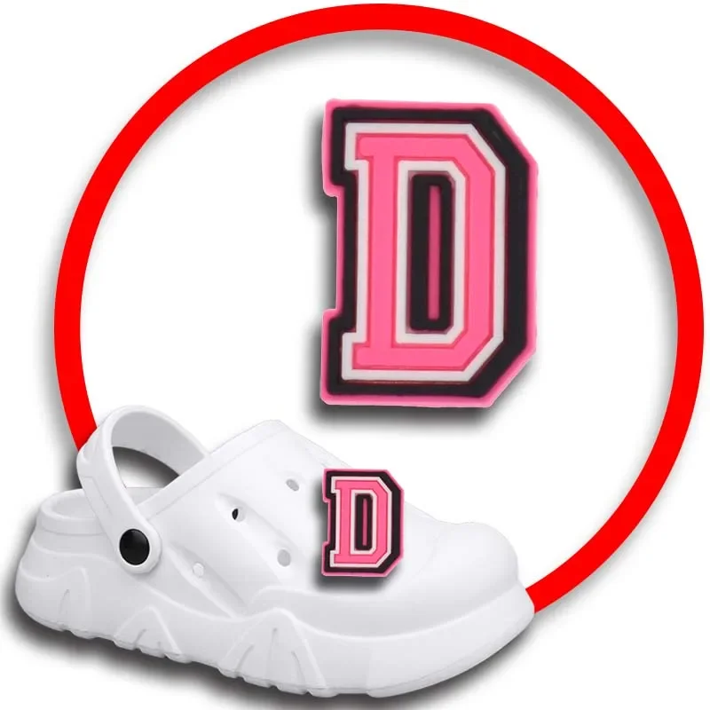 

1 шт. заколки для Crocs талисманы аксессуары для обуви розовые украшения с буквами Джинсы женские сандалии Пряжка Детские сувениры мужские значки