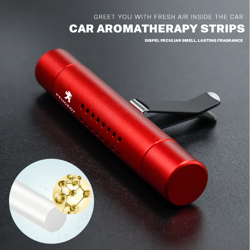 Car Air Outlet Perfume Clip Lasting Aromatherapy Interior Accessories For Peugeot 208 206 408 207 307 308 407 508 406 301 3008