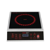 Magnetic Induction Cooker Stove Electric Hotplate 3500W Home Frying Battery Furnace Commercial High-power Cooktop 220v Heater 2