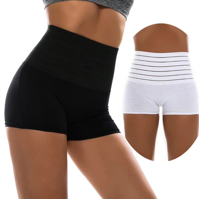 Seamless Safety Shorts Women Body Shaping Underwear Plus Size High Waist Flat Belly Panties Hip Lift Shaper Pants Shapewear waist trainer shapewear panties