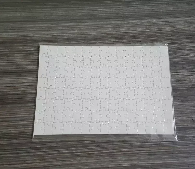 인쇄 가능한 직소 퍼즐, 승화 블랭크 퍼즐, DIY 열 전달 인쇄, A4, A5, 10PCs/로트 가격, 120PCs