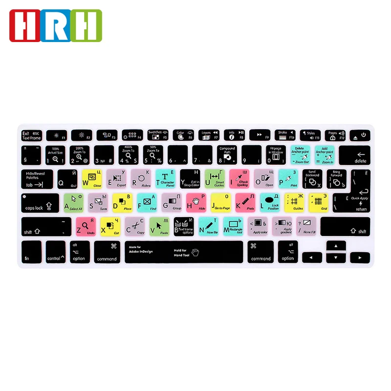 Чехол HRH силиконовый для клавиатуры MacBook Pro Retina Air 13 &quot15" | Компьютеры и офис