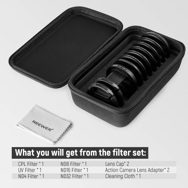 Filtro CPL Polarizzatore Per GoPro Hero 5, 6 E 7 Black - Elimina Riflessi, Migliora Colori - Foto 13