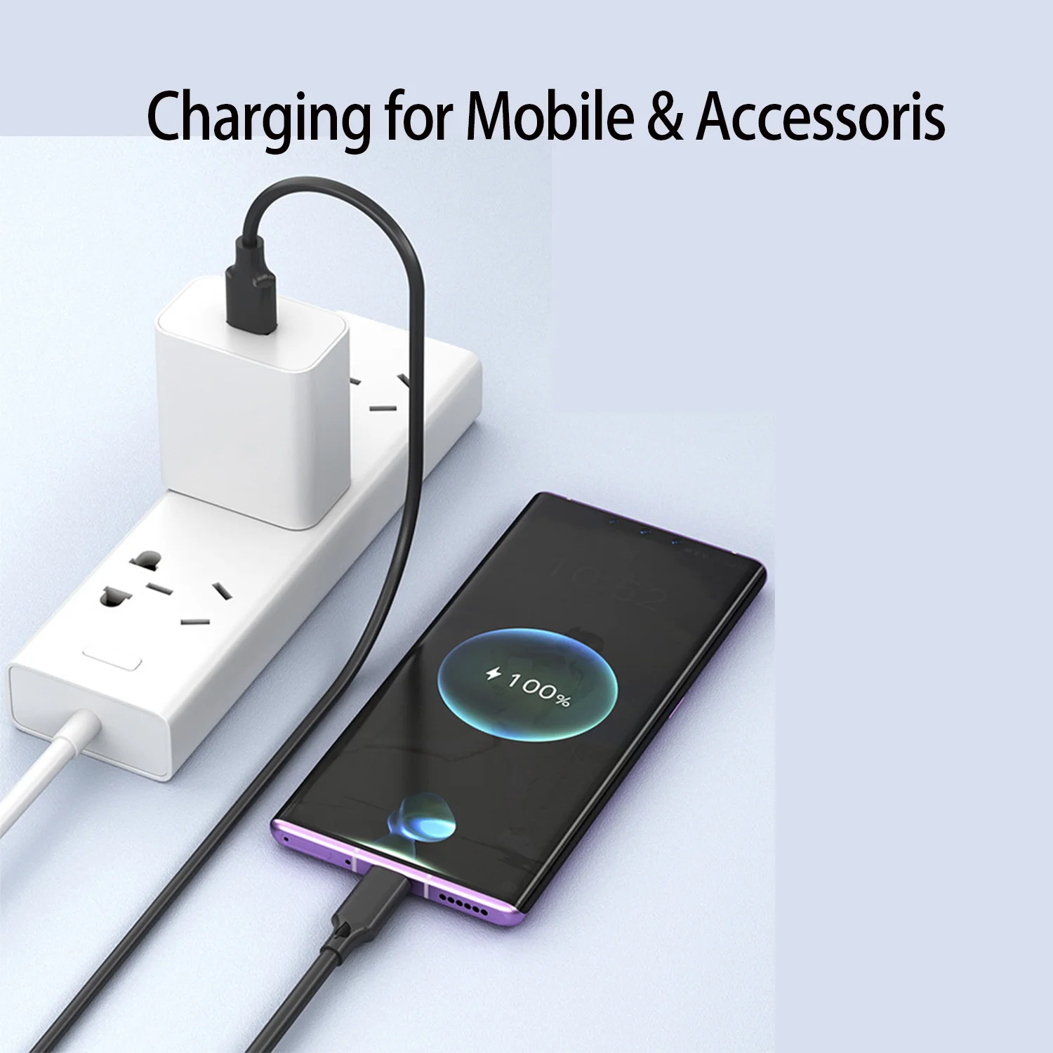 High-Speed USB Type A to Type C Data and Charging Cable