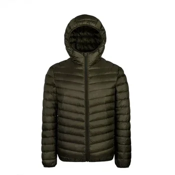 Piumino da uomo 2024 Nuovo 90% Piumino d'anatra bianco Piumino super leggero Cappotto termico leggero da uomo Cappotto di piume con cappuccio 1