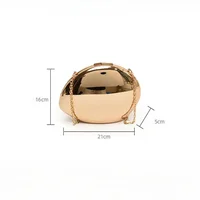 Designer Acrylic Shell Shape Clutch Bag 5