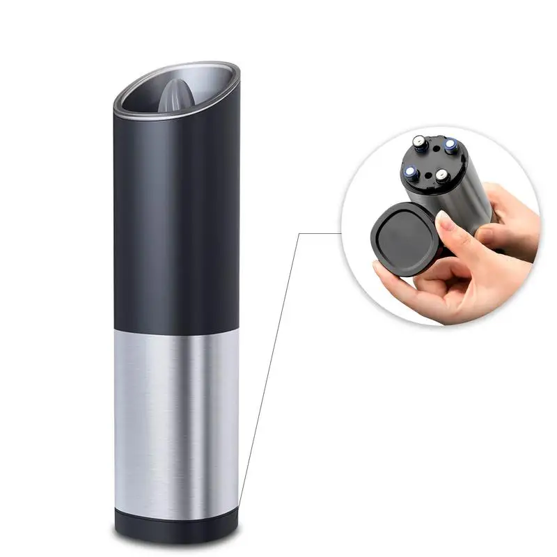 

Salt And Pepper Grinder Adjustable Ceramic Sea Salt Grinder & Pepper Grinder Stainless Steel Salt And Pepper Shakers Convenient