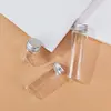1pc  5/6/8/10/14/20/25ml Glass Clear Empty Seal Bottles Solid Powder Medicine Pill Vial Container Reagent Packing Bottle 3