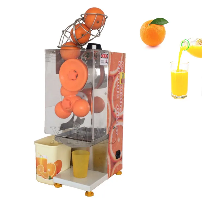 

Electric Orange Juicer Extractors 8-10Pcs/Min Auto Commercial Fresh Juice Press Blender Citrus Squeezer