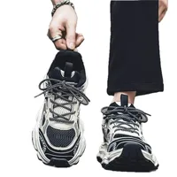 Baskets décontractées pour hommes, nouvelle collection printemps 2026, en maille respirante, style coréen Y2K, polyvalentes, à semelle épaisse, type « Dad Shoes » 2