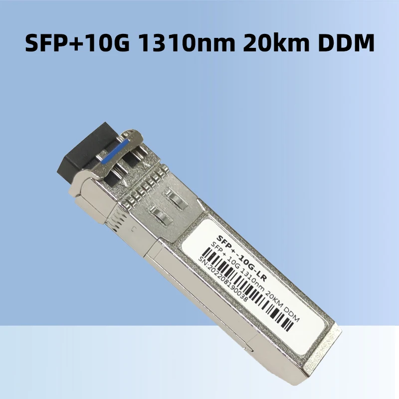 LC SFP Fiber Optical Module, Singlemode, DDM LR, Compatible with Cisco, Huawei,All Market Brand Switch, 10G, 1310nm, 20km ft sfp lr 20 d трансивер 10g sfp lc smf 20km 1310nm laser прошивка cisco oem