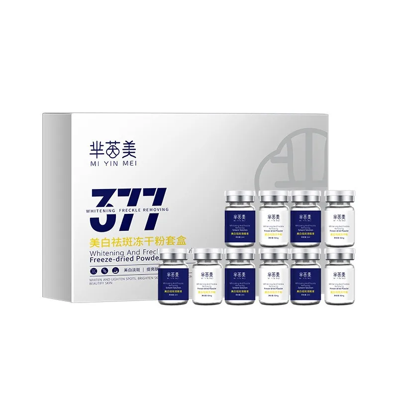 Niacinamide Freeze-Dried Powder Kit Brightening Dark Spot Treatment Oil Control & Pore Minimizer for All Skin Types