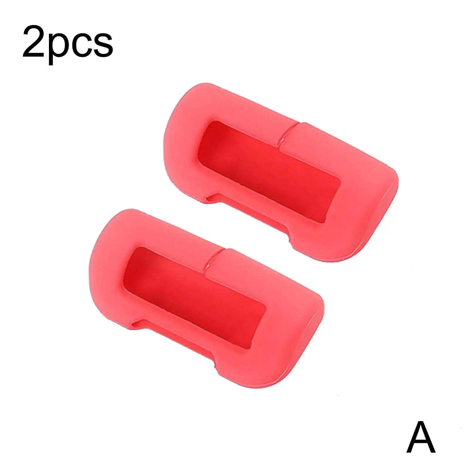 2pcs for Tesla Y Seat Belt Buckle New Car Safety Belt Cover Silicone Collision Avoidance Car Protector Accessories