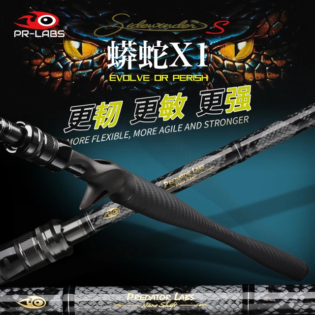 Hot Sale PREDATOR LABS X1 Lure Fishing Rod 2.03m 2.28m High carbon  Freshwater Fish