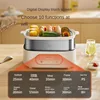 15L -24LElectric Steamer Three Layers with Water Tank Intelligent Timing Sterilization Cage Intelligent Cookware Multifunctional 5