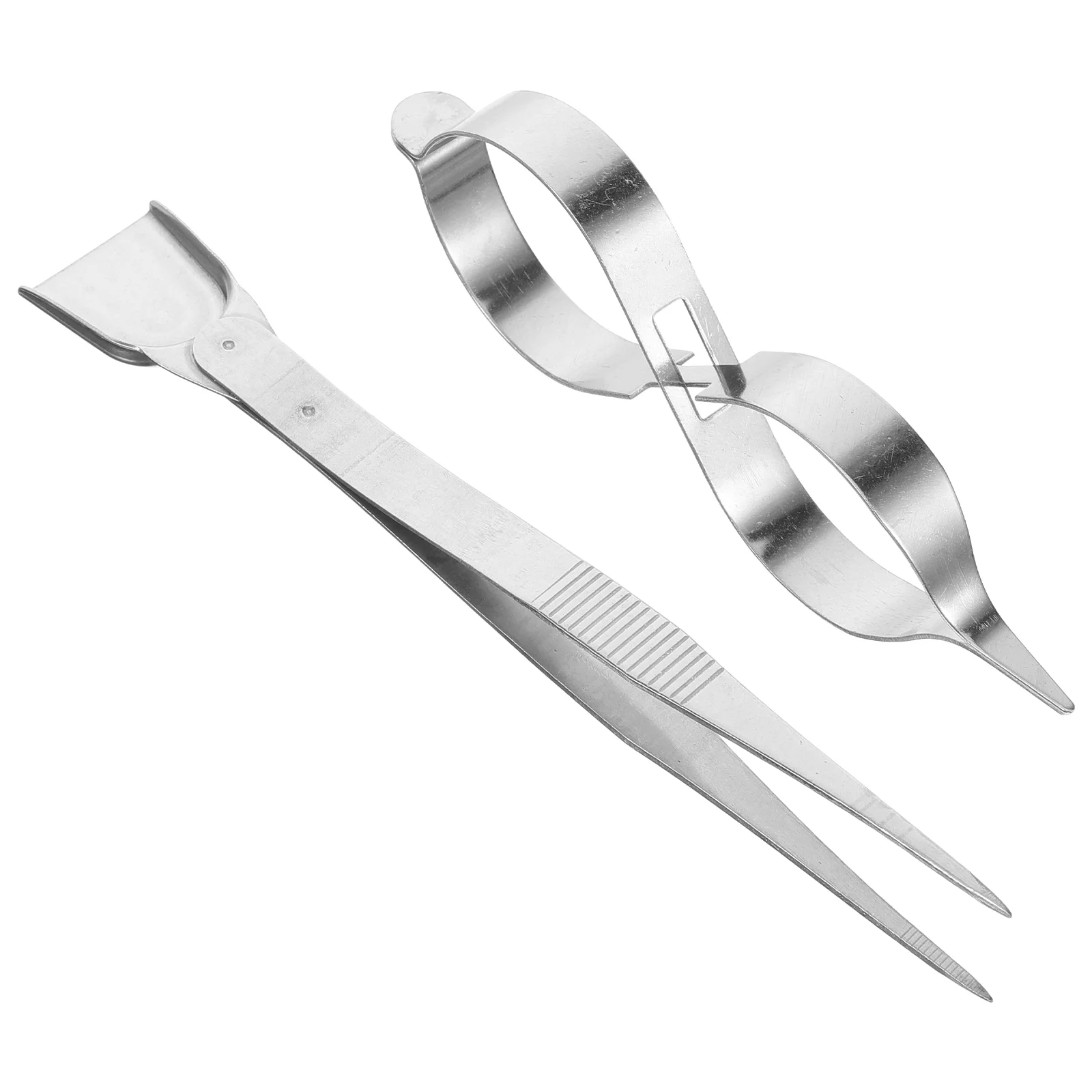 Jewelry Making Clip Metal Tweezers Non-slip Handcrafting for Precision Work Nipper