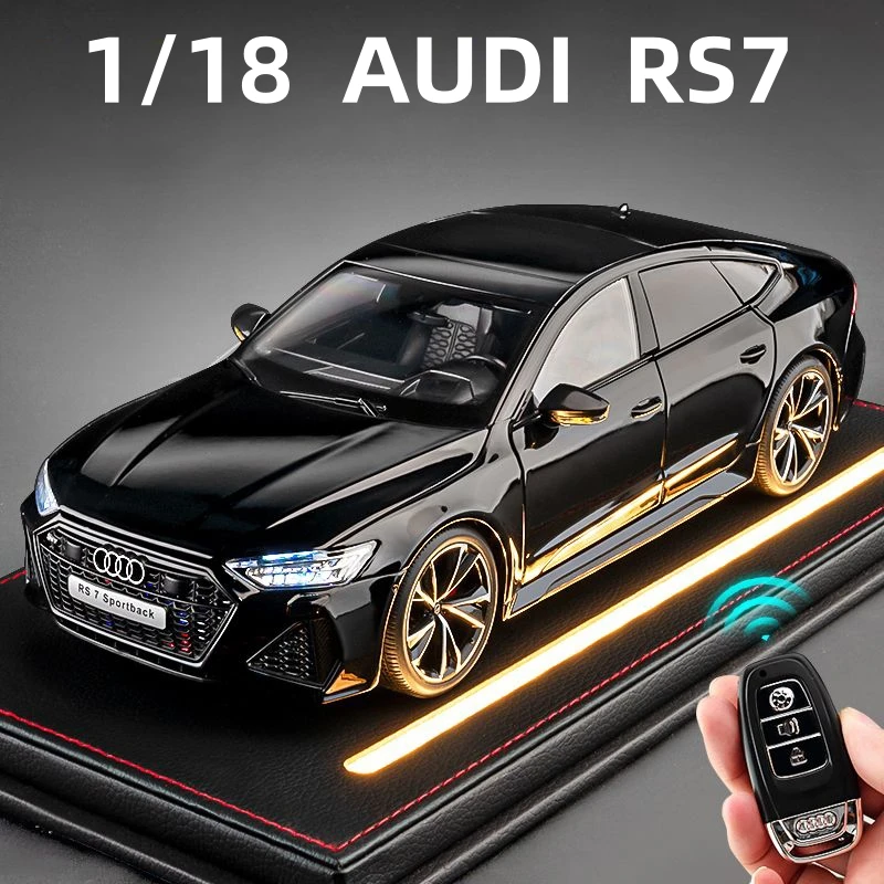 アウディ RS7 1/18 ブラック 1/18 GT Spirit 2021 Audi RS7 Sportback (Mythos Black with