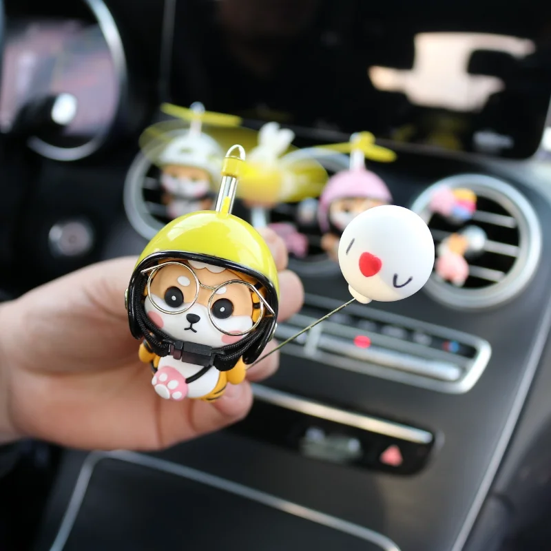 CarcuteShibaInuairconditionerairoutletperfumeclipcarlight