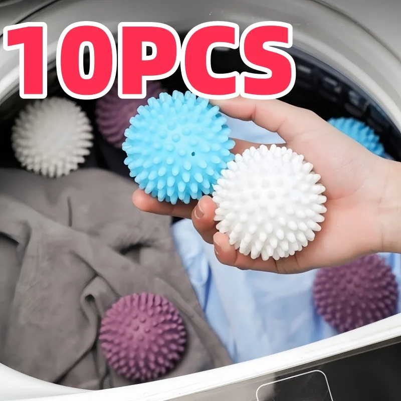 Laundry Balls Anti-Winding Magic Laundry Balls Drying Cleaning Ball Solid Colorful Laundry Washing Balls Enhance Machine Cleanin