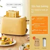 Bear Automatic Bread Maker with Sandwich Heating Function, Compact Toaster for Breakfast, Small Size Toast Sandwich Maker 220V 3
