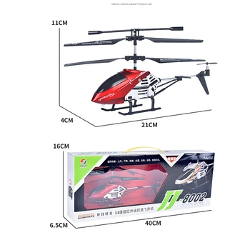 RC Helicopter 2.4G Aircraft 3.5CH  RC Plane With Led Light Anti-collision Durable Alloy Toys For Beginner Kids Boys Gifts Toys 6