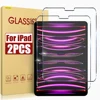 2PCS Tempered Glass For iPad 10th Generation pro 11 12.9 Air 5 4 10.9 Full Screen Protector For iPad 10.2 7th 8th 9th 1