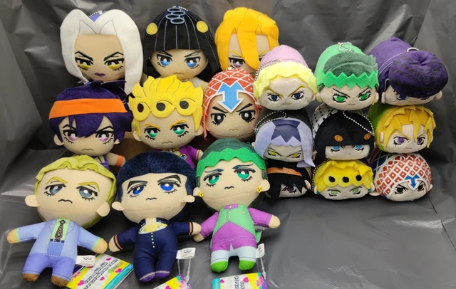 JAPAN Jojoss Bizarre Adventure Golden Wind Buccellati Abbacchio Fugo Yoshikage Kira Rohan Kishibe Josuke Joseph Kars plush 2